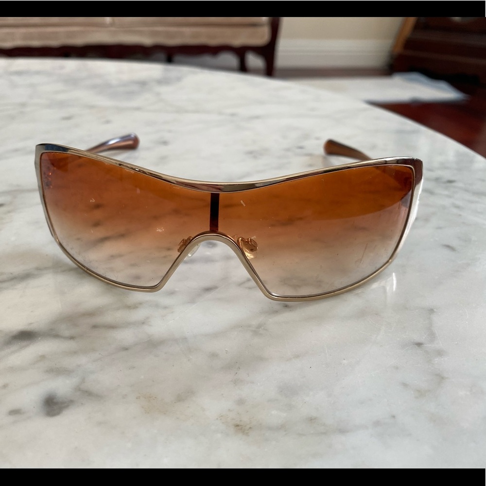 Gold Oakley Sunglasses